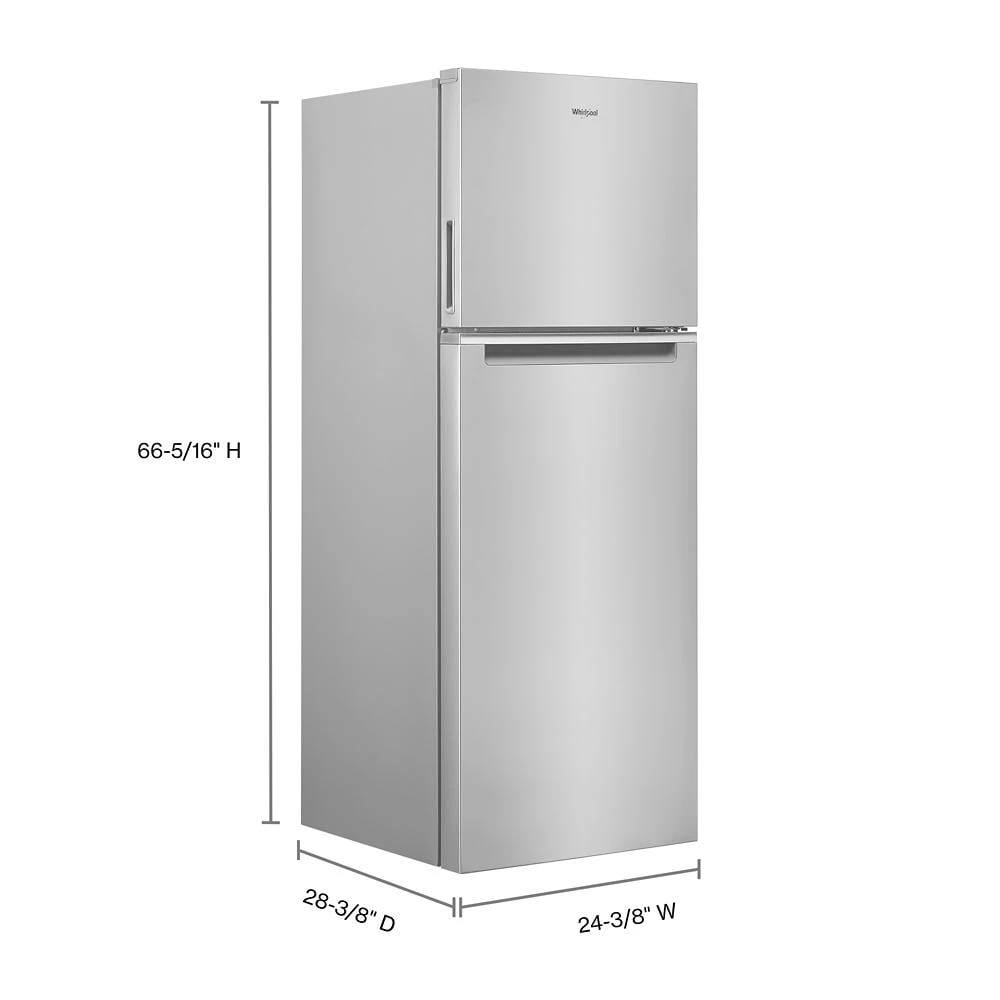 24-inch Wide Small Space Top-Freezer Refrigerator - 12.9 cu. ft. view 12