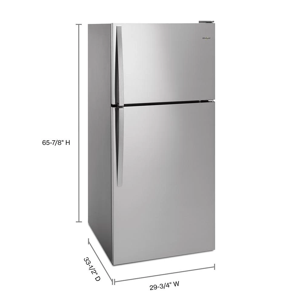 30-inch Wide Top Freezer Refrigerator - 18 cu. ft. view 4