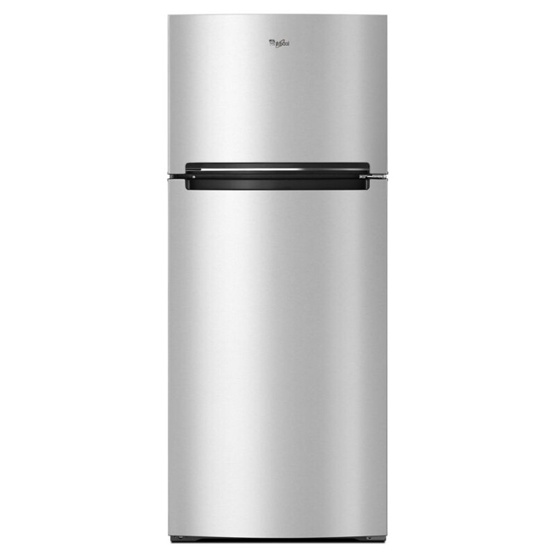 Whirlpool 28-inch Wide Refrigerator Compatible With The EZ Connect Icemaker Kit – 18 Cu. Ft. Stainless Steel WRT518SZFM Picture 1