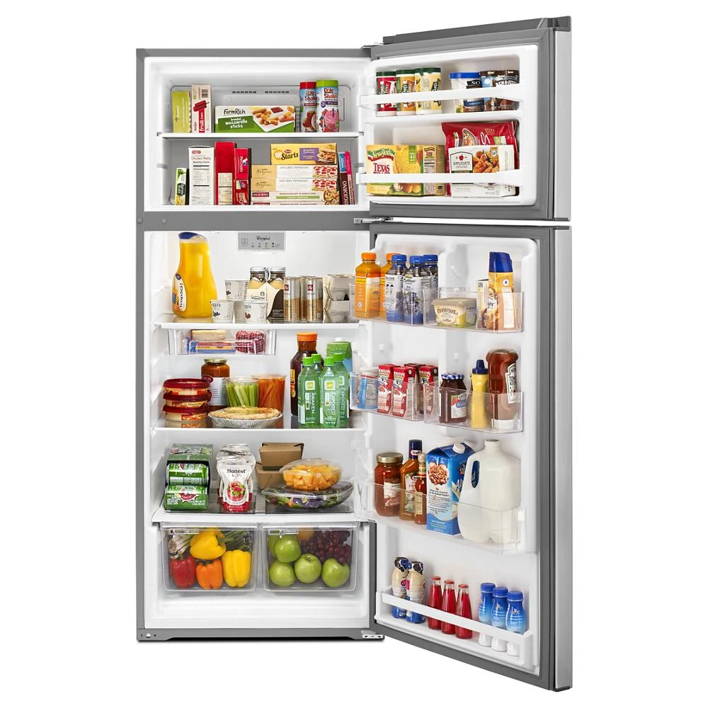 28-inch Wide Refrigerator Compatible With The EZ Connect Icemaker Kit – 18 Cu. Ft. view 2