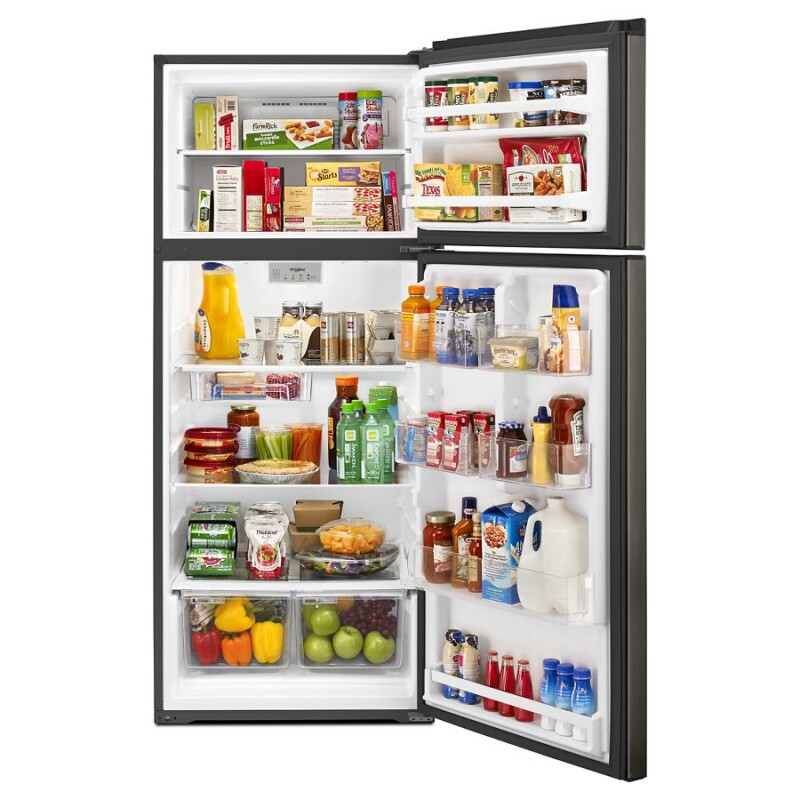 28-inch Wide Refrigerator Compatible With The EZ Connect Icemaker Kit - 18 Cu. Ft. WRT518SZKV