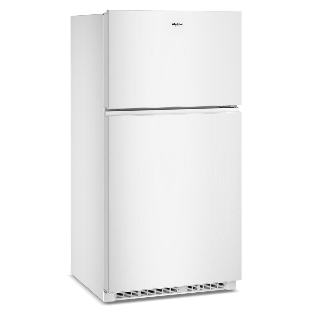 Whirlpool® 32.8-inch Wide Top Freezer Refrigerator with Total Coverage Cooling- 21.3 Cu. Ft. WRTX3021TW