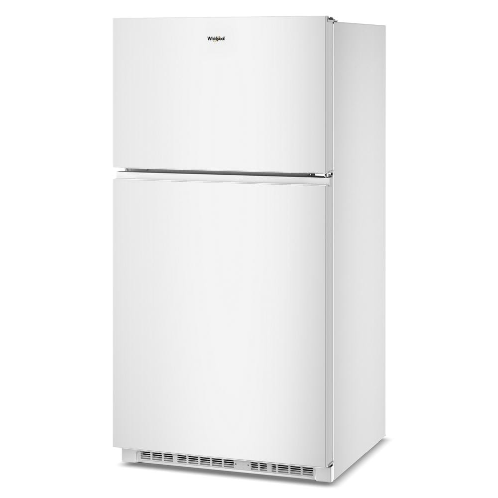 Whirlpool® 32.8-inch Wide Top Freezer Refrigerator with Total Coverage Cooling- 21.3 Cu. Ft. WRTX3021TW