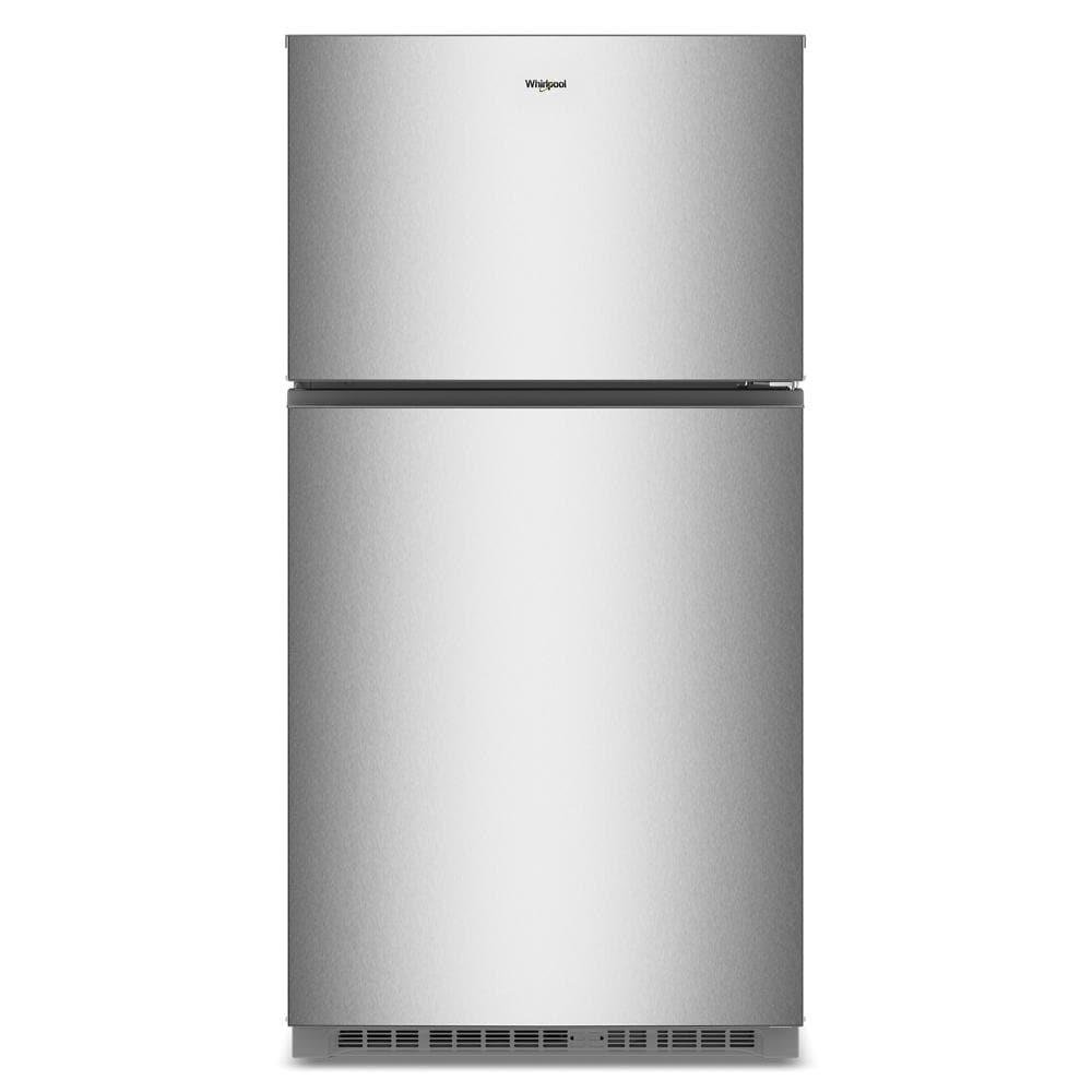 Whirlpool® 32.8-inch Wide Top Freezer Refrigerator with Total Coverage Cooling- 21.3 Cu. Ft. WRTX3021TZ