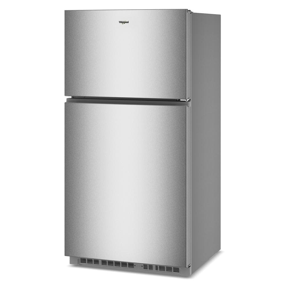 Whirlpool® 32.8-inch Wide Top Freezer Refrigerator with Total Coverage Cooling- 21.3 Cu. Ft. WRTX3021TZ