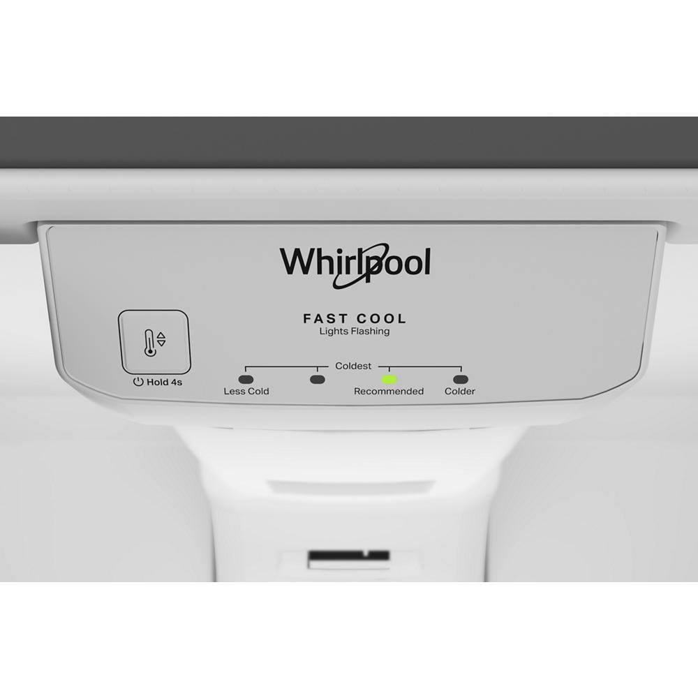 Whirlpool® 32.8-inch Wide Top Freezer Refrigerator with Total Coverage Cooling- 21.3 Cu. Ft. WRTX3021TZ