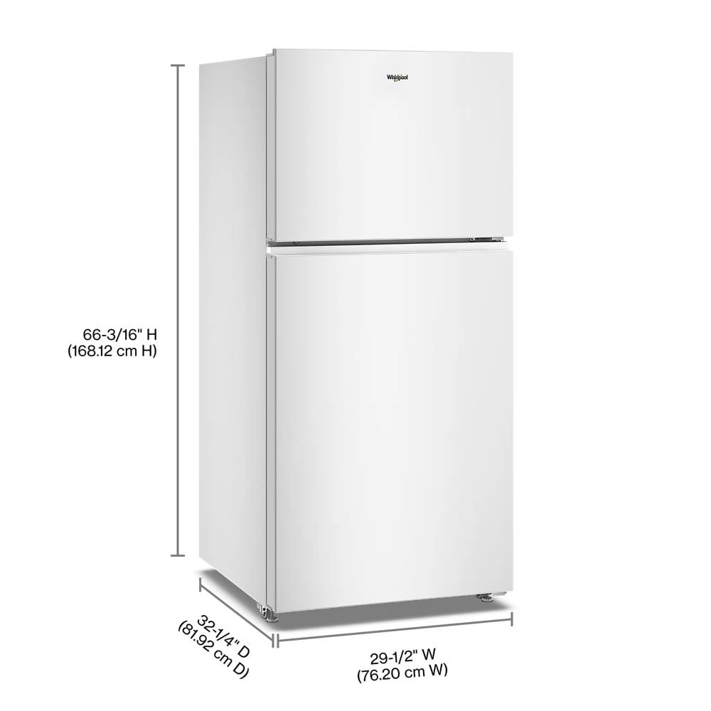 29.5-inch Wide Top Freezer Refrigerator with Total Coverage Cooling- 19.3 Cu. Ft. view 3