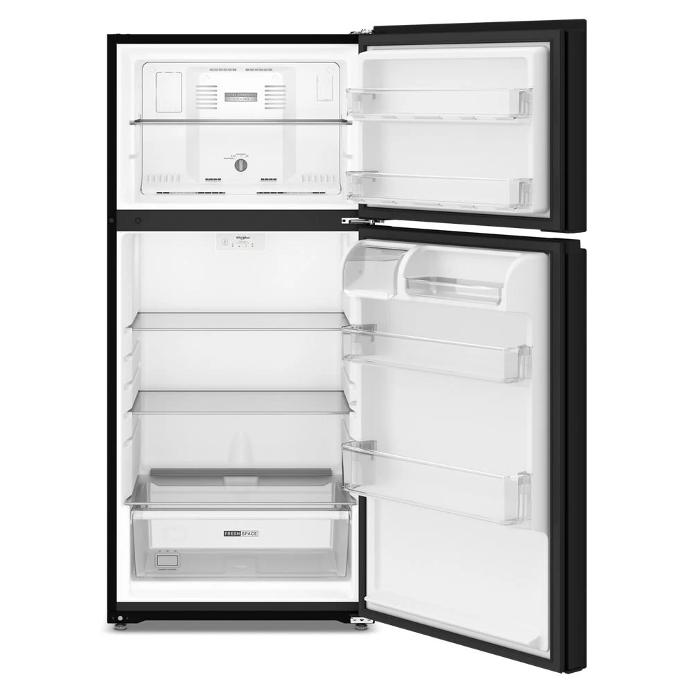 Whirlpool® 28-inch Wide Top Freezer Refrigerator with Total Coverage Cooling- 14.3 Cu. Ft. WRTX3314TB