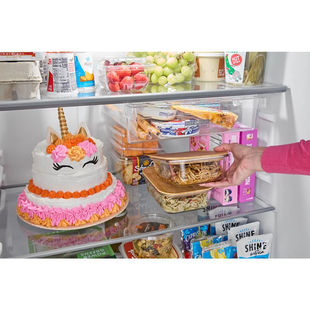28-inch Wide Top Freezer Refrigerator with Total Coverage Cooling- 18.0 Cu. Ft. view 5