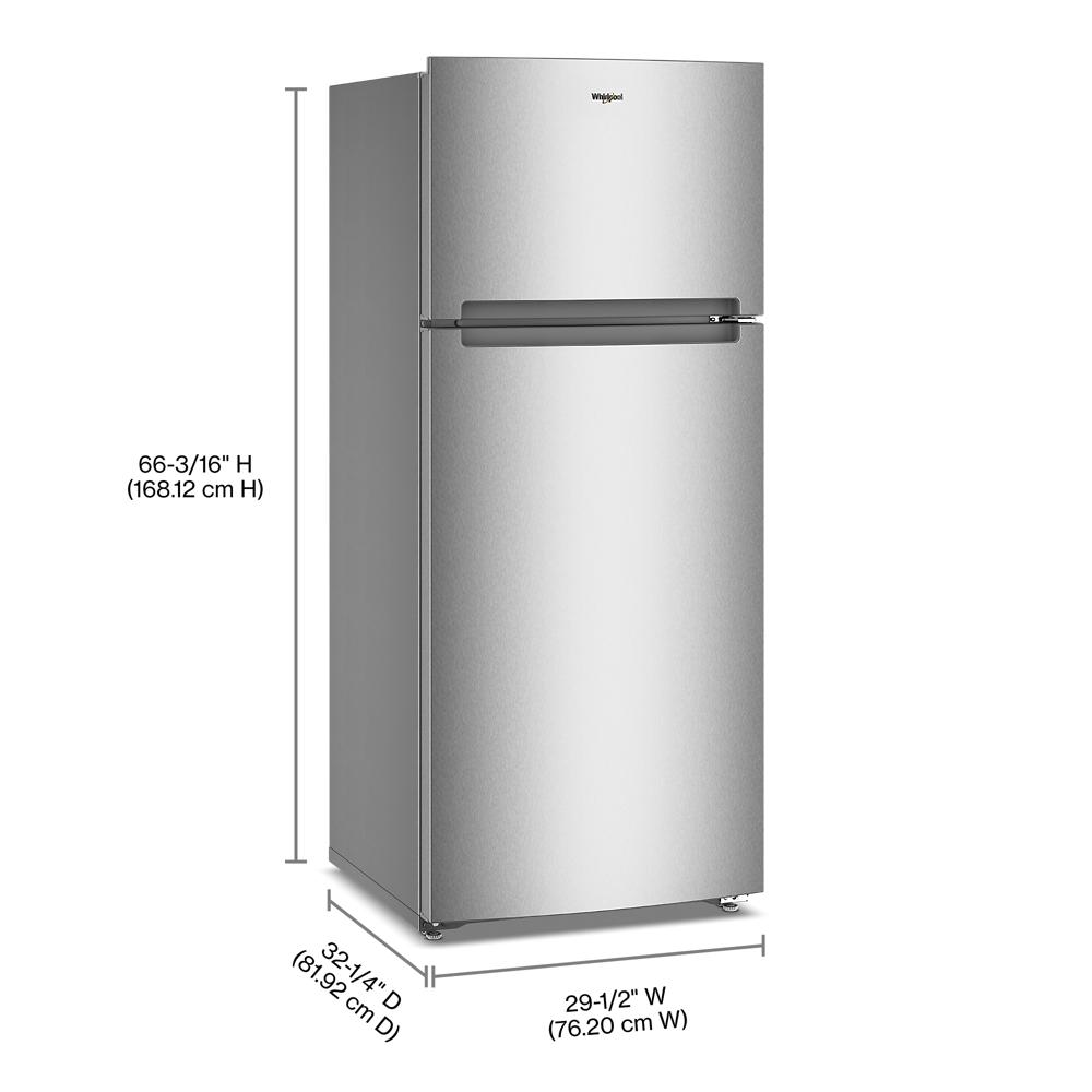 28-inch Wide Top Freezer Refrigerator with Total Coverage Cooling- 18.0 Cu. Ft. WRTX5118TZ