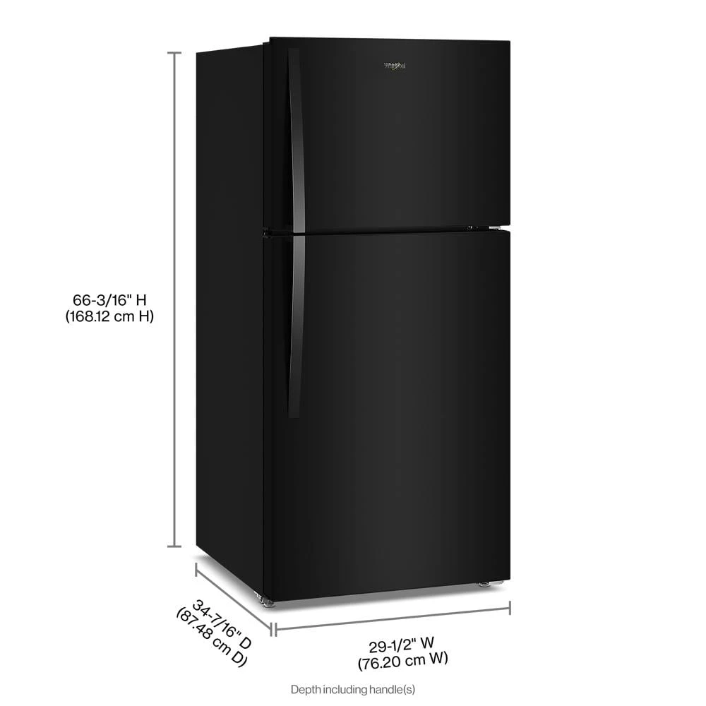 29.5-inch Wide Top Freezer Refrigerator with Total Coverage Cooling- 19.2 Cu. Ft. view 11