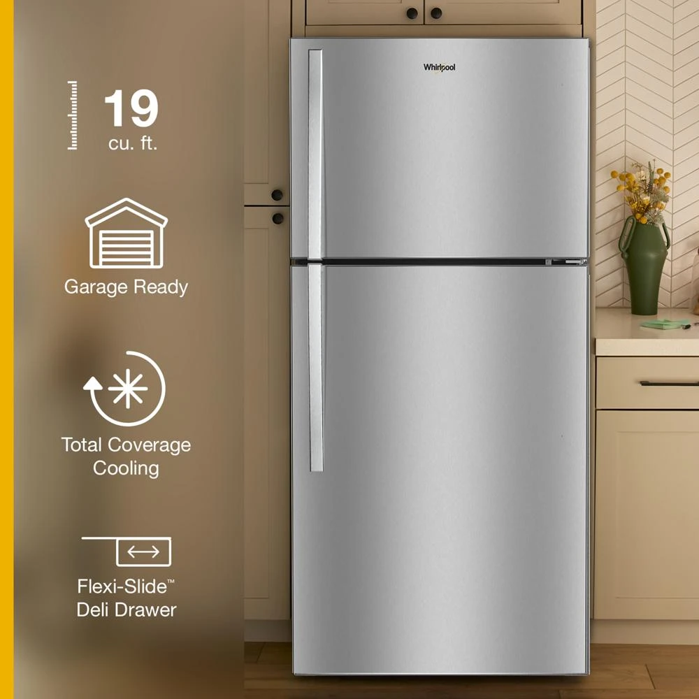 29.5-inch Wide Top Freezer Refrigerator with Total Coverage Cooling- 19.2 Cu. Ft. view 4