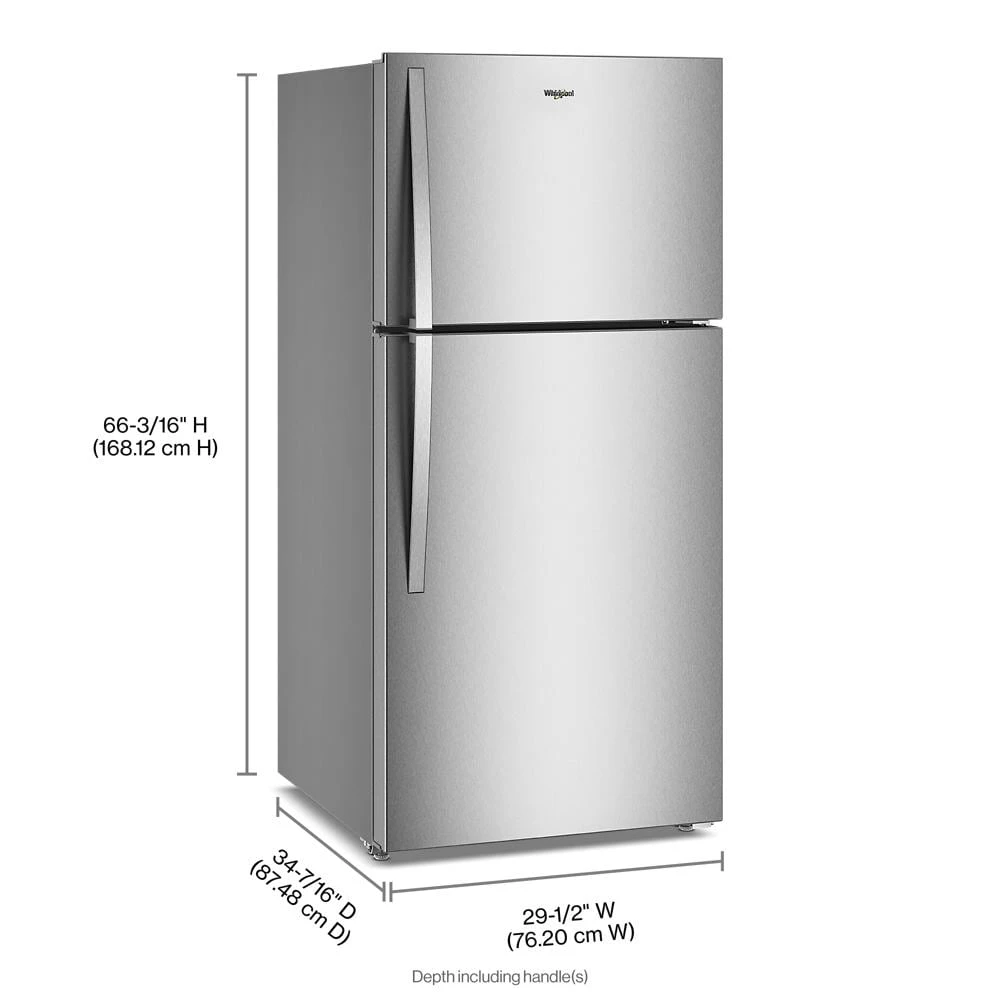 29.5-inch Wide Top Freezer Refrigerator with Total Coverage Cooling- 19.2 Cu. Ft. view 12
