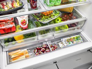 26 cu. ft. Double Drawer Refrigerator with Dual Icemakers WRV986FDEM