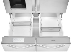 26 cu. ft. Double Drawer Refrigerator with Dual Icemakers WRV986FDEM