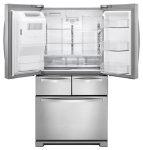 26 cu. ft. Double Drawer Refrigerator with Dual Icemakers WRV986FDEM