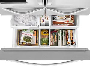 26 cu. ft. Double Drawer Refrigerator with Dual Icemakers WRV986FDEM