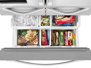 26 cu. ft. Double Drawer Refrigerator with Dual Icemakers WRV986FDEM