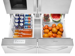 26 cu. ft. Double Drawer Refrigerator with Dual Icemakers WRV986FDEM