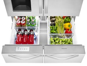 26 cu. ft. Double Drawer Refrigerator with Dual Icemakers WRV986FDEM