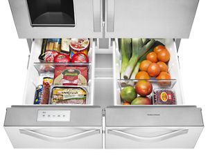 26 cu. ft. Double Drawer Refrigerator with Dual Icemakers WRV986FDEM