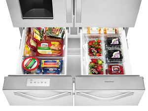26 cu. ft. Double Drawer Refrigerator with Dual Icemakers WRV986FDEM