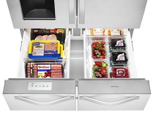 26 cu. ft. Double Drawer Refrigerator with Dual Icemakers WRV986FDEM