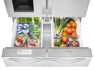 26 cu. ft. Double Drawer Refrigerator with Dual Icemakers WRV986FDEM