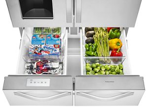 26 cu. ft. Double Drawer Refrigerator with Dual Icemakers WRV986FDEM