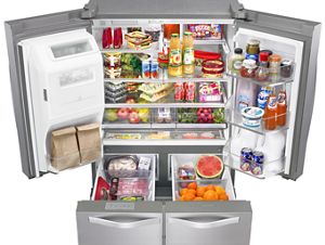 26 cu. ft. Double Drawer Refrigerator with Dual Icemakers WRV986FDEM