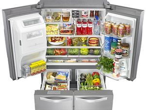 26 cu. ft. Double Drawer Refrigerator with Dual Icemakers WRV986FDEM