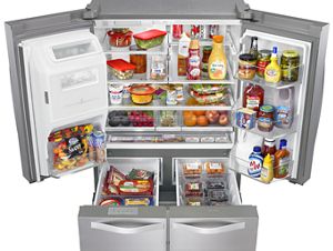 26 cu. ft. Double Drawer Refrigerator with Dual Icemakers WRV986FDEM