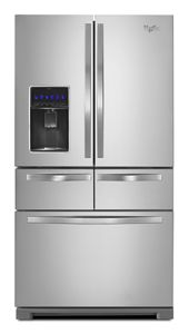 26 cu. ft. Double Drawer Refrigerator with Dual Icemakers WRV986FDEM