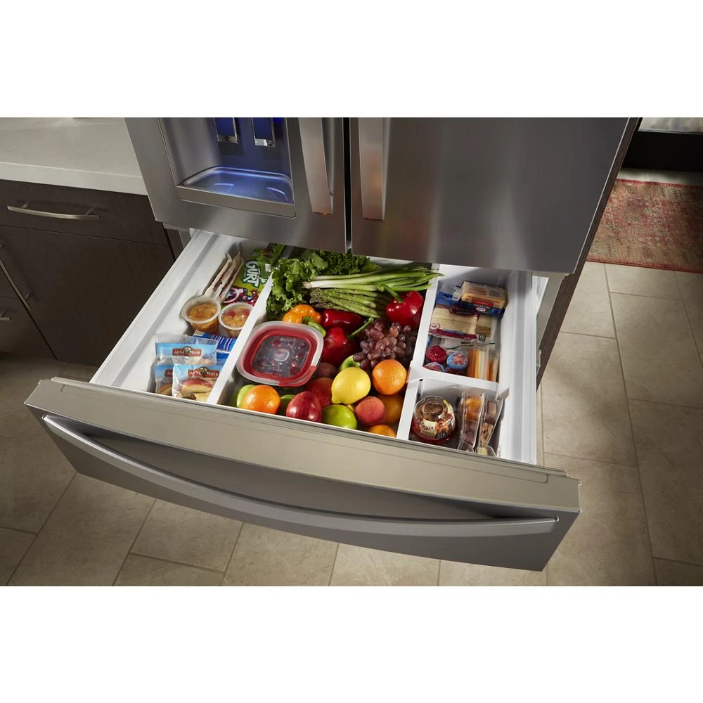 36-Inch Wide French Door Refrigerator - 25 cu. ft. view 6