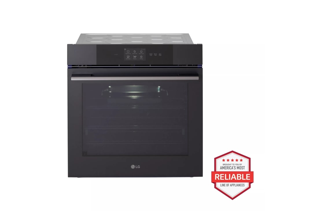 3.0 Cu. Ft. Smart Compact Wall Oven With Instaview®, True Convection, Air Fry And Steam Baking WSED3067M