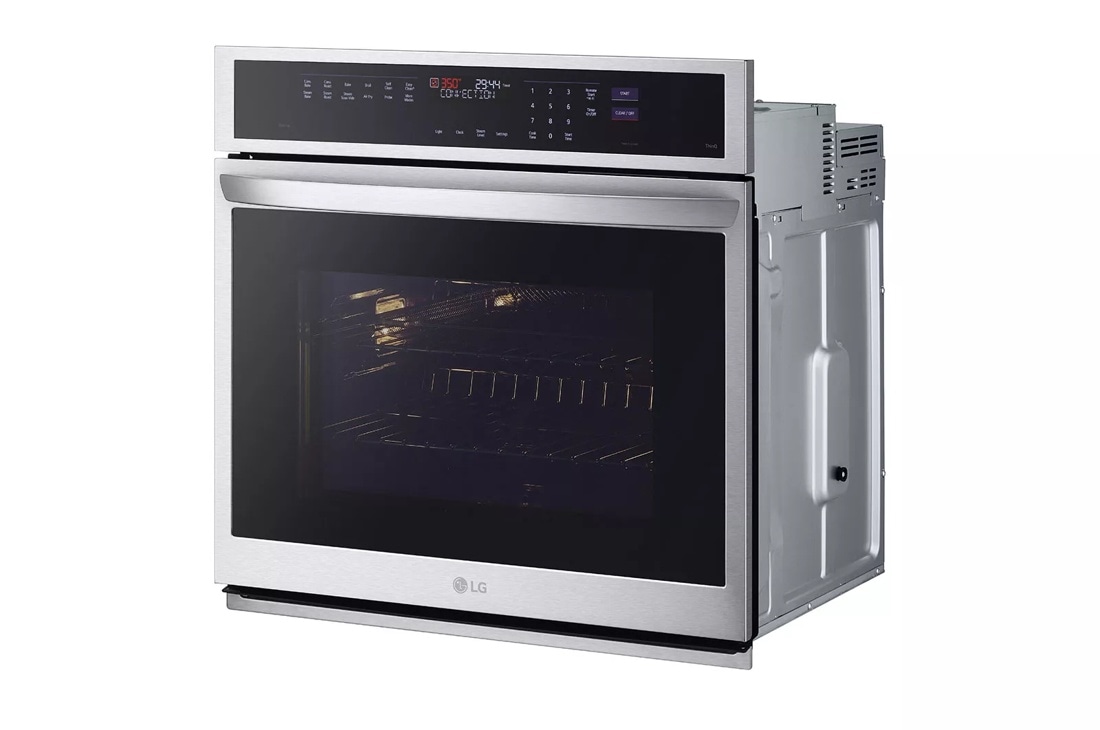 4.7 cu. ft. Smart Wall Oven with InstaView®, True Convection, Air Fry, and Steam Sous Vide view 2