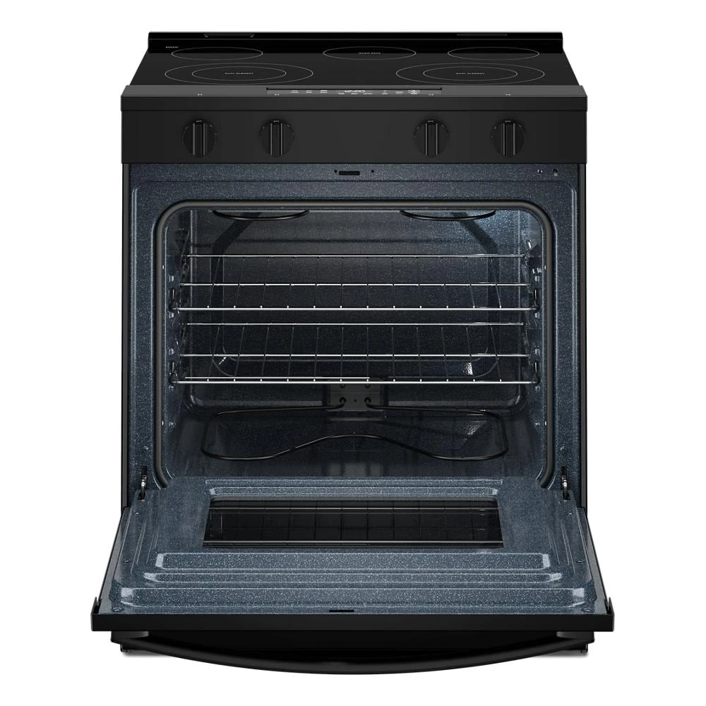 30-inch Electric Range with No Preheat Mode and Slow Cook WSES3330TB