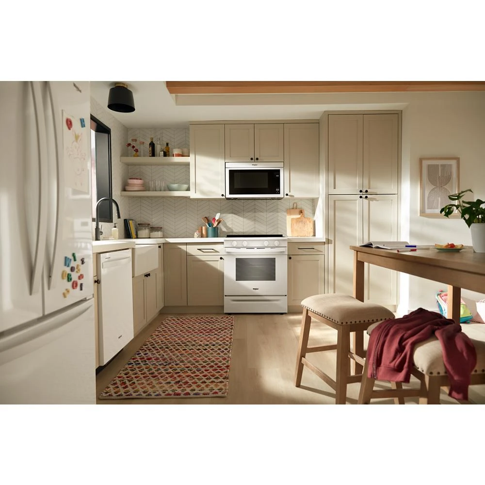 30-inch Electric Range with No Preheat Mode and Slow Cook WSES3330TW