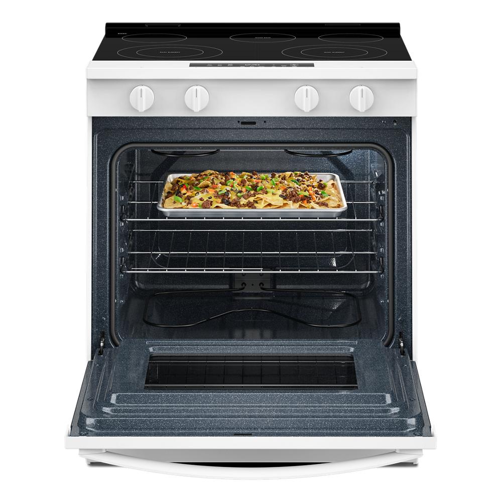 30-inch Electric Range with No Preheat Mode and Slow Cook WSES3330TW