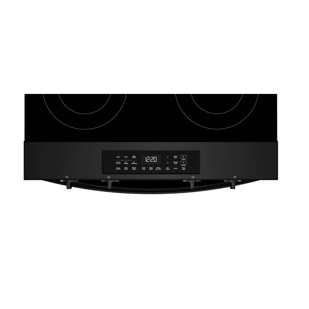 30-inch Electric Smart Range with Air Cooking Technology and Steam Clean WSES4530TB