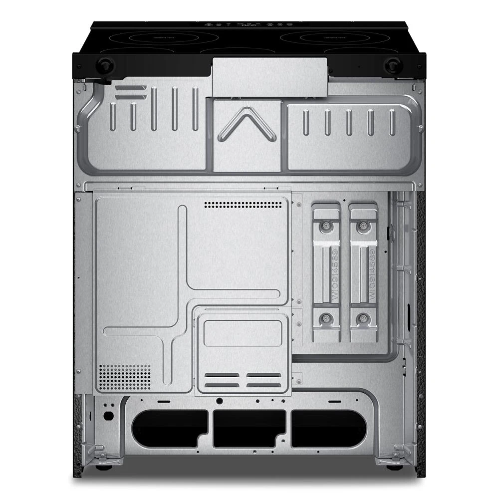 30-inch Electric Smart Range with Air Cooking Technology and Steam Clean WSES4530TB