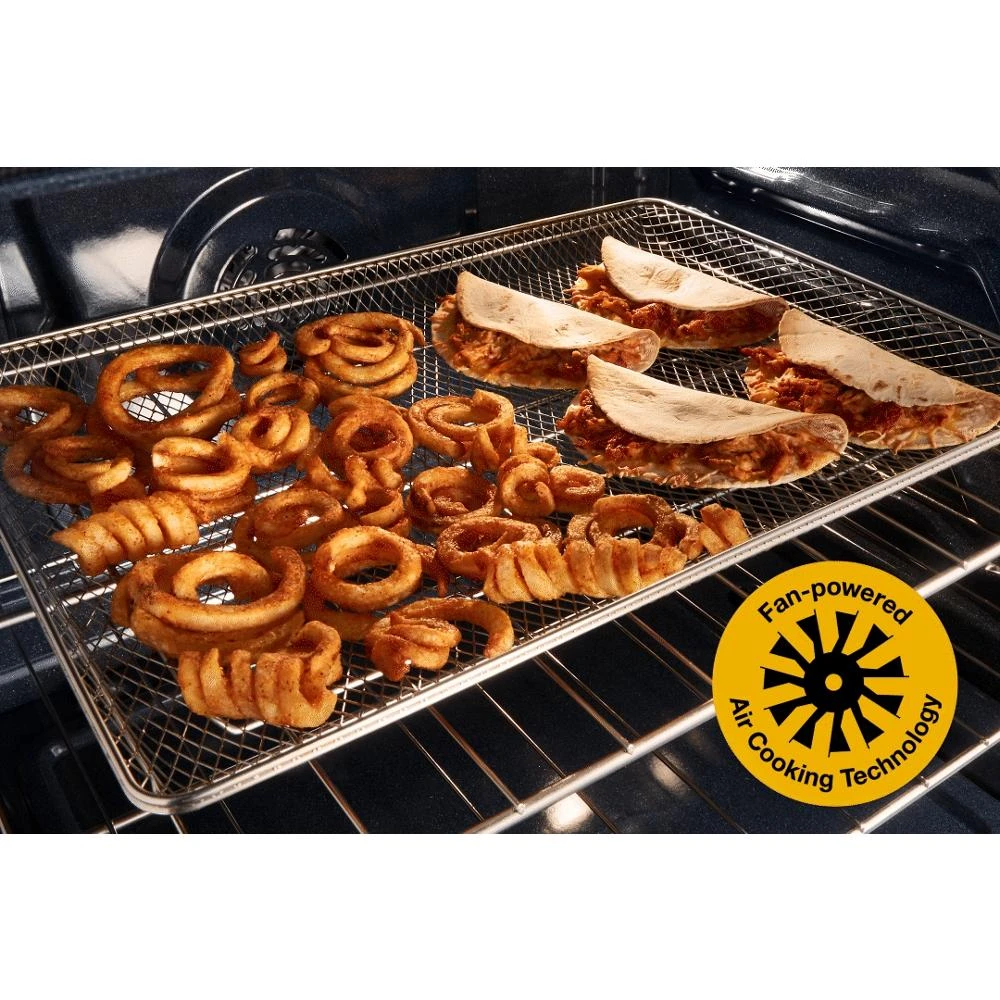30-inch Electric Smart Range with Air Cooking Technology and Steam Clean view 23