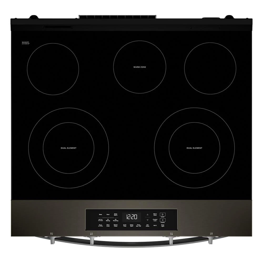 30-inch Electric Smart Range with Air Cooking Technology and Steam Clean view 22