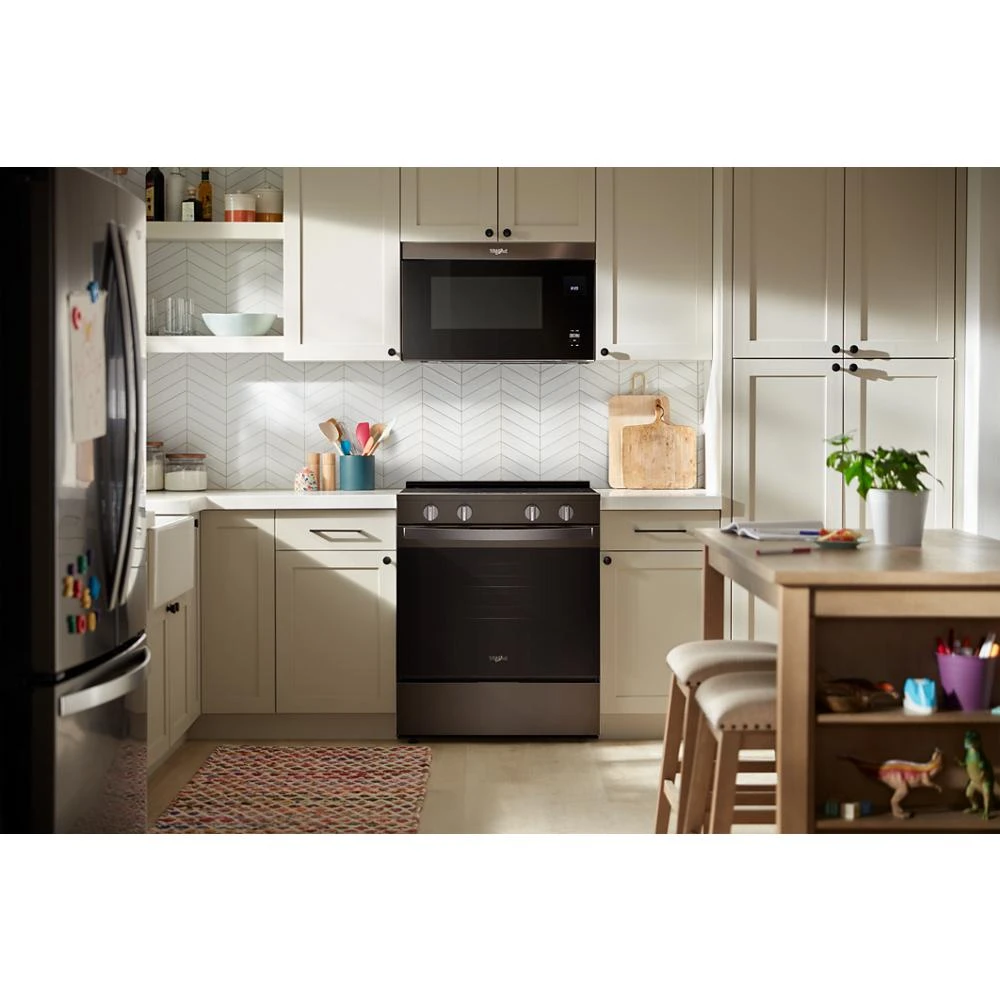30-inch Electric Smart Range with Air Cooking Technology and Steam Clean view 9