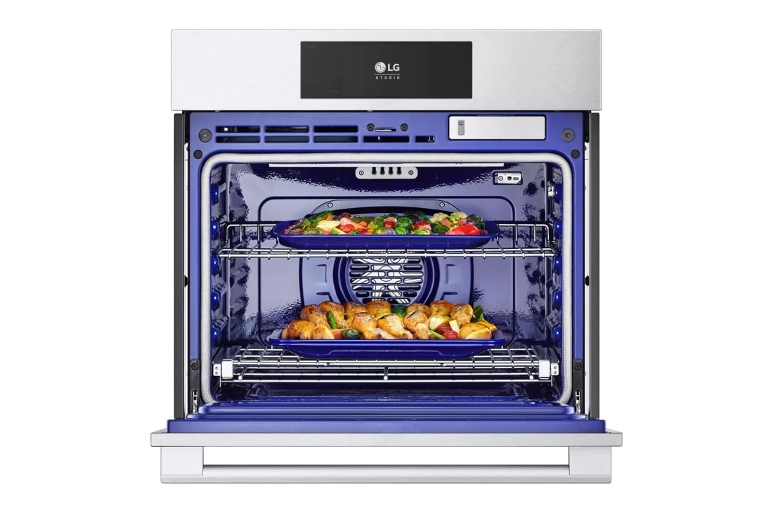 4.7 Cu. Ft. Smart Instaview® Electric Single Built-in Wall Oven With Air Fry & Steam Sous Vide WSES4728F