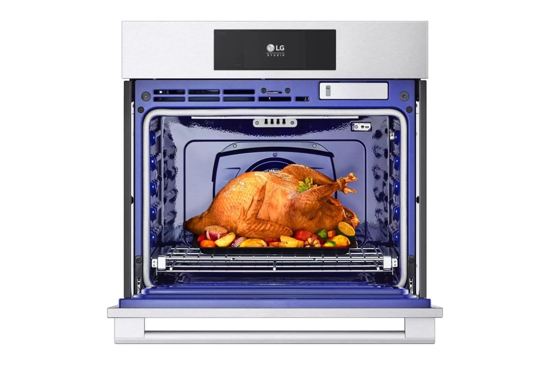 4.7 Cu. Ft. Smart Instaview® Electric Single Built-in Wall Oven With Air Fry & Steam Sous Vide WSES4728F