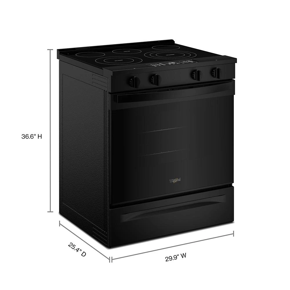 30" Electric Slide-In Range with Air Fry view 14