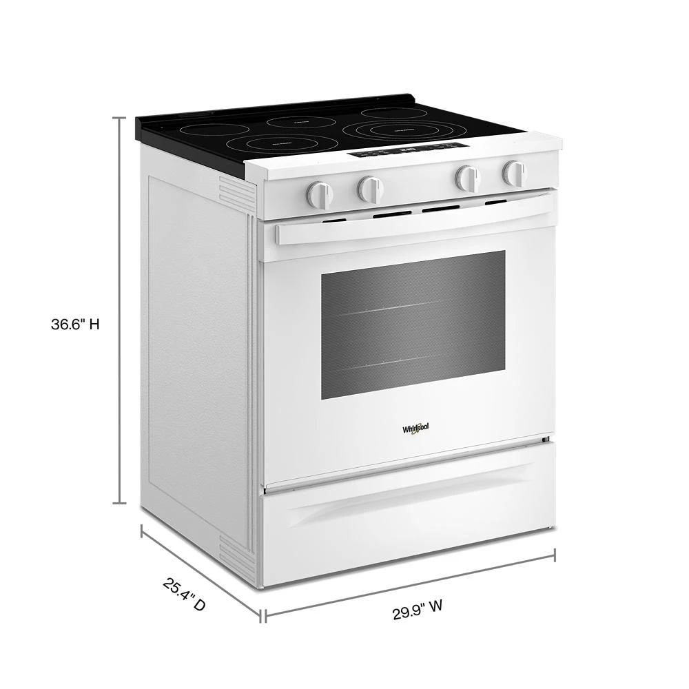 30" Electric Slide-In Range with Air Fry view 33