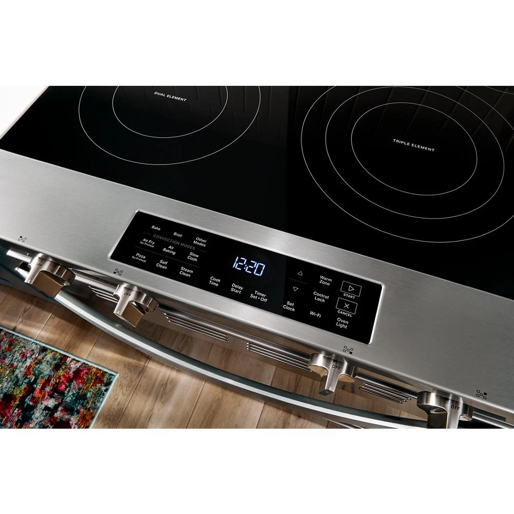 30" Electric Slide-In Range with Air Fry view 3