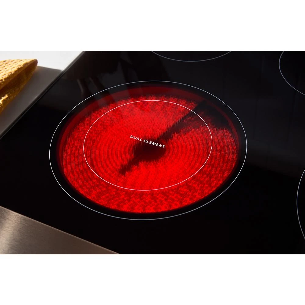 30-inch Smart Slide in Electric Range with Air Cooking Technology, No Preheat Air Fry, WipeClean™ Coating, Steam/Self Clean and High Speed Preheat WSES7530RV